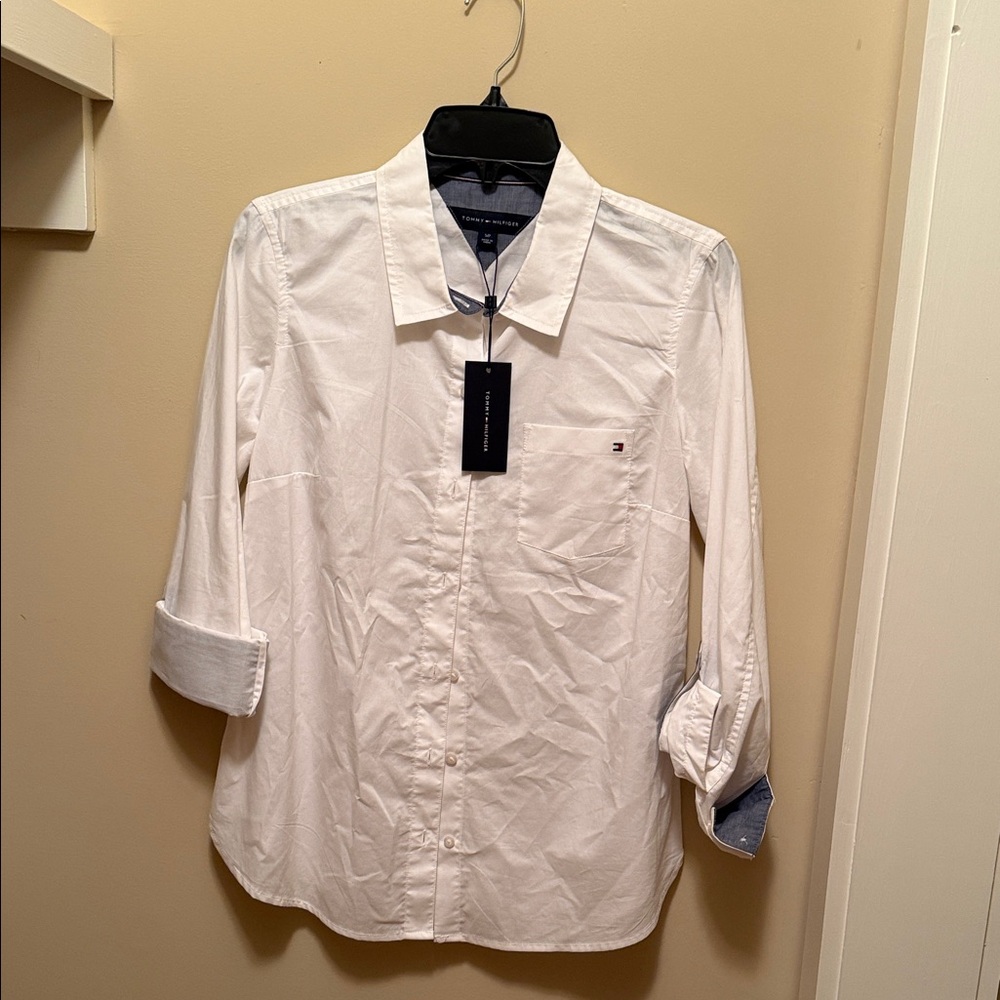 Tommy Hilfiger White Button Down Shirt